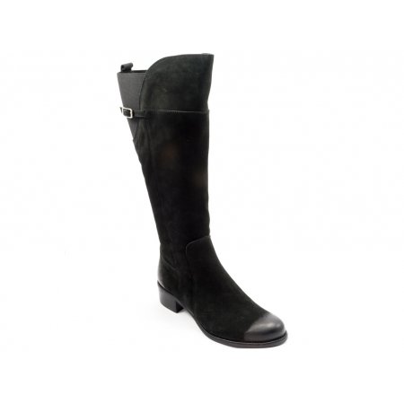 Kozaki Acord 1524-900 czarny nubuk