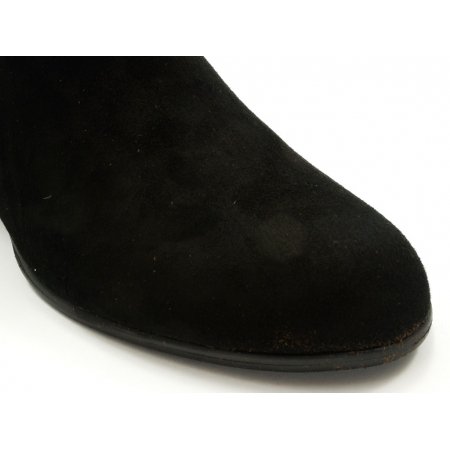 Botki Acord 3545-012 czarny nubuk