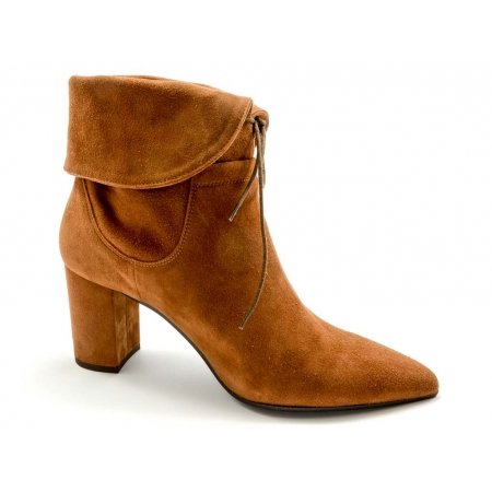 Botki Acord 3553-509 rudy zamsz