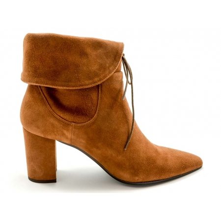 Botki Acord 3553-509 rudy zamsz