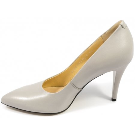 Czółenka Acord 5660-811 szare lico