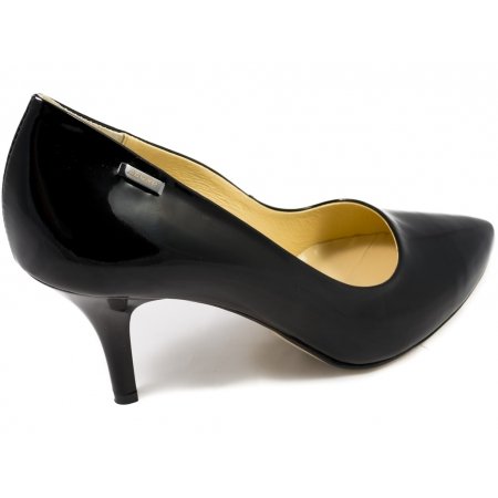 Czółenka Acord 5675-042 czarny lakier