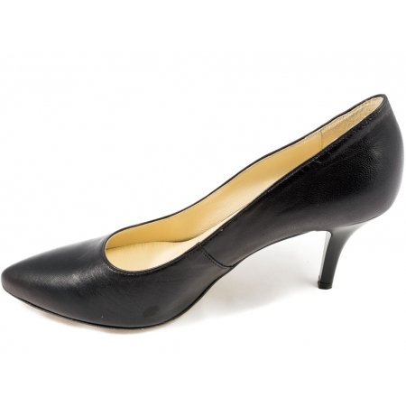 Czółenka Acord 5675-101 czarne lico