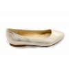 Baleriny Acord 5713-815 złote lico przecierane