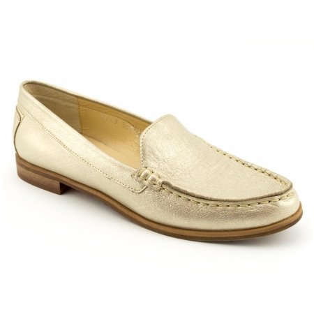 Mokasyny Acord 5749-669 złote lico