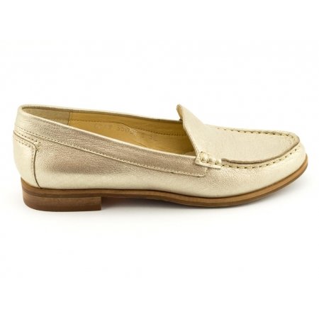 Mokasyny Acord 5749-669 złote lico