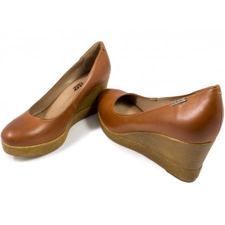 Czółenka Acord 5789-711 rude lico