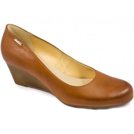 Czółenka Acord 5801-711 rude lico