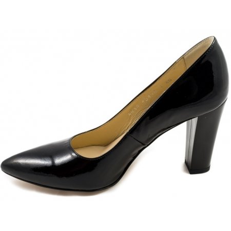 Czółenka Acord 5814-042 czarny lakier