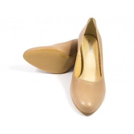 Czółenka Acord 5829-731 beżowe lico