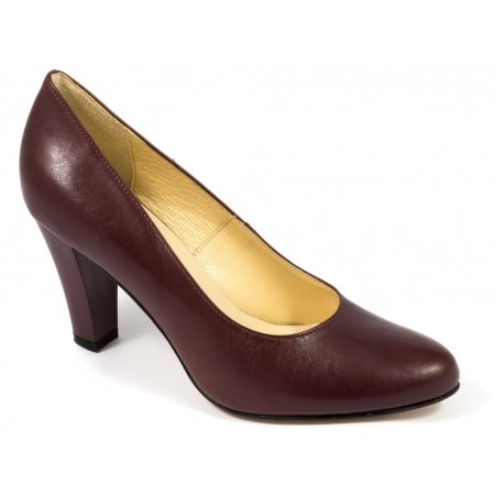 Czółenka Acord 5829-904 bordowe lico