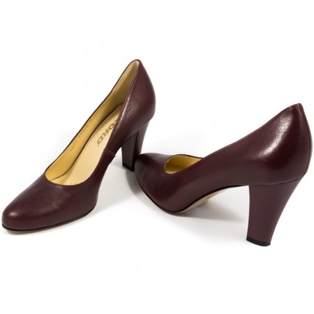 Czółenka Acord 5829-904 bordowe lico