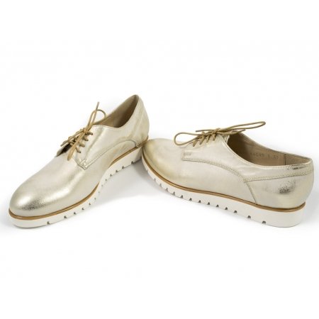 Sneakersy Acord 5900-815 złote lico