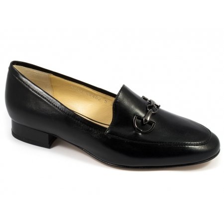 Czółenka Acord 5922-101 czarne lico