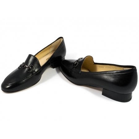 Czółenka Acord 5922-101 czarne lico