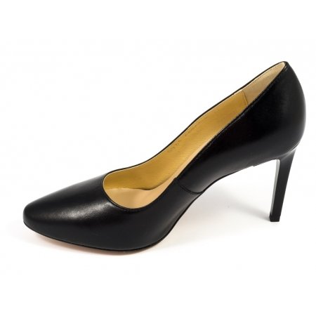 Czółenka Acord 5931-101 czarne lico