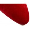 Czółenka Acord 5931-237 czerwony welur
