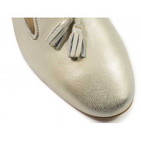 Mokasyny Acord 5953-815/815 złote lico