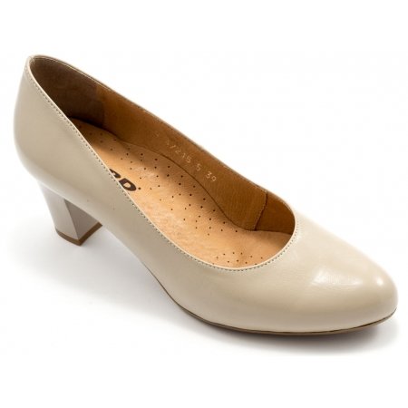 Czółenka Acord 5970-260 beżowe lico