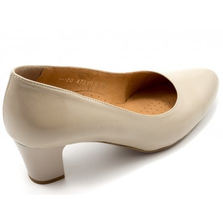 Czółenka Acord 5970-260 beżowe lico