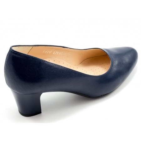 Czółenka Acord 5970-735 granatowe lico