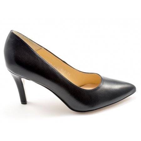 Czółenka Acord 5978-101 czarne lico