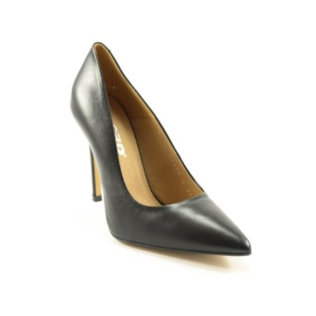 Czółenka Acord 6111-101 czarne lico