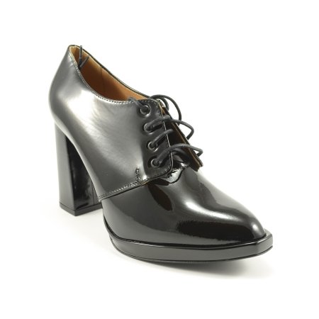 Półbuty Acord 6308-042 czarny lakier