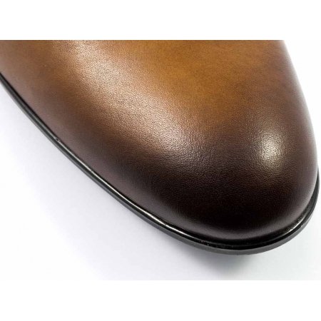 Półbuty Conhpol C00C-6503-ZM98-00S14 brązowe lico