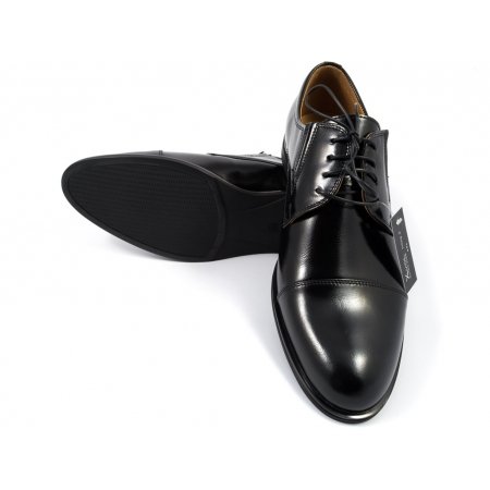 Półbuty Conhpol C00C-6757-0017-00P28 czarne lico