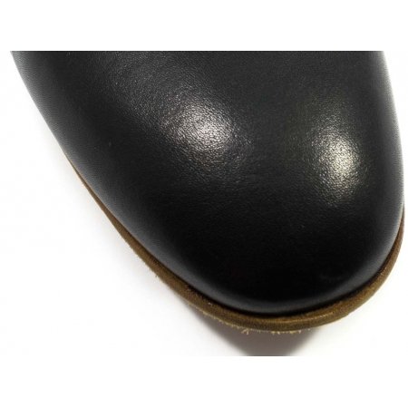 Półbuty Conhpol C-4135-S2 czarne lico