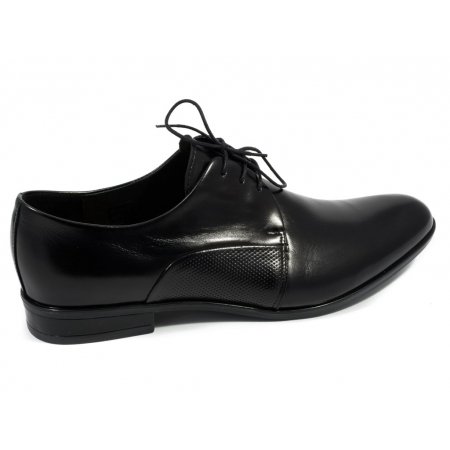 Półbuty Conhpol CBWC-5542-0017-M5S01 czarne lico