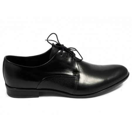 Półbuty Conhpol CBWC-5542-0017-M5S01 czarne lico