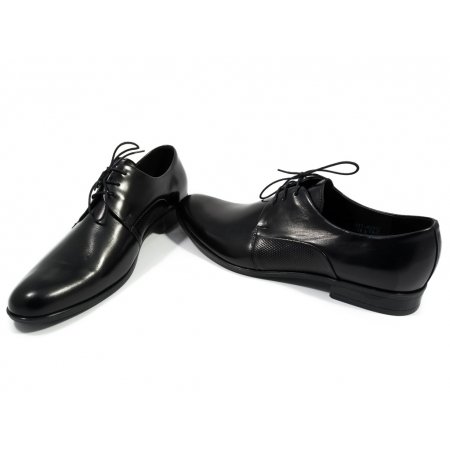 Półbuty Conhpol CBWC-5542-0017-M5S01 czarne lico