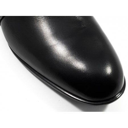 Półbuty Conhpol CBWC-5542-0017-M5S01 czarne lico