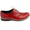 Półbuty Dorian 293 czerwone lico