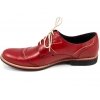 Półbuty Dorian 293 czerwone lico