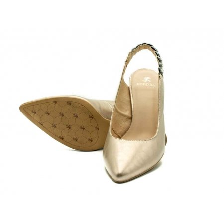 Czółenka Kordel 2170-340 złote lico