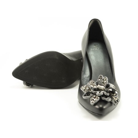 Czółenka Kordel 2569 czarne lico