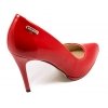 Czółenka Giulio Santoro by Presto P-9103-P czerwony lakier