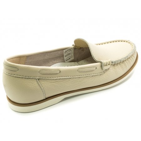 Mokasyny Sempre Stivali 0-76 beżowe lico