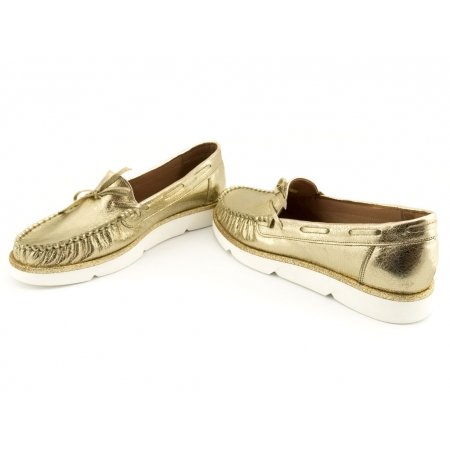 Mokasyny Sempre Stivali 0-85 złote lico