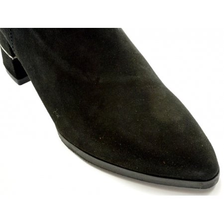 Kozaki Sempre 20-241 czarny welur