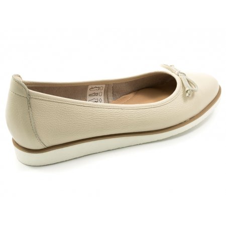 Półbuty Sempre Stivali 4461 beżowe lico