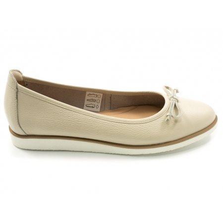 Półbuty Sempre Stivali 4461 beżowe lico