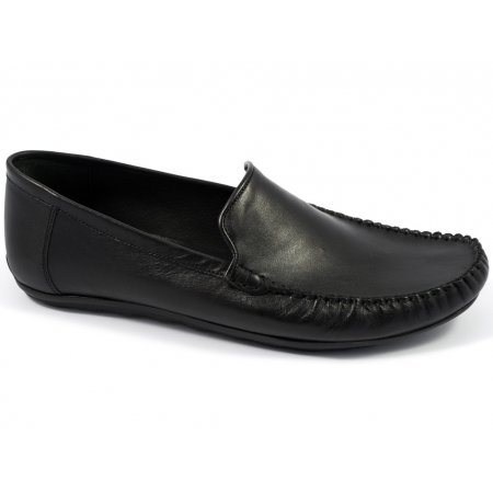 Mokasyny Lavaggio 1564 czarne lico