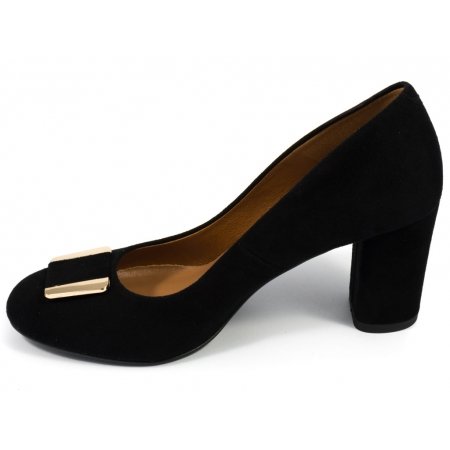 Czółenka Arturo Vicci 026/K9 czarny zamsz 393