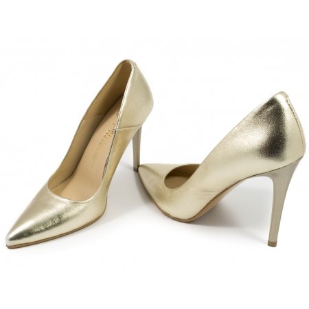 Czółenka Arturo Vicci 4700 Złoty Kol. 312 - złote lico