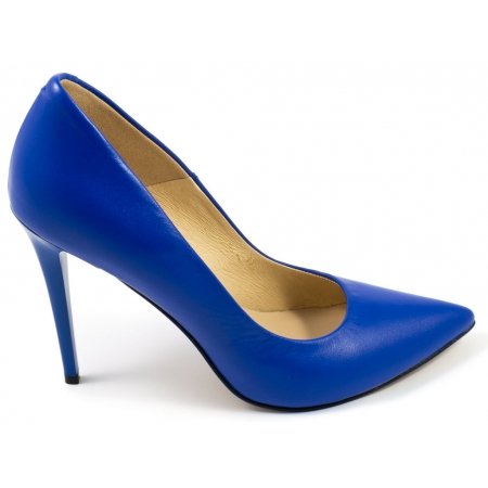 Czółenka Arturo Vicci 4700 Chaber 435 - chabrowe lico