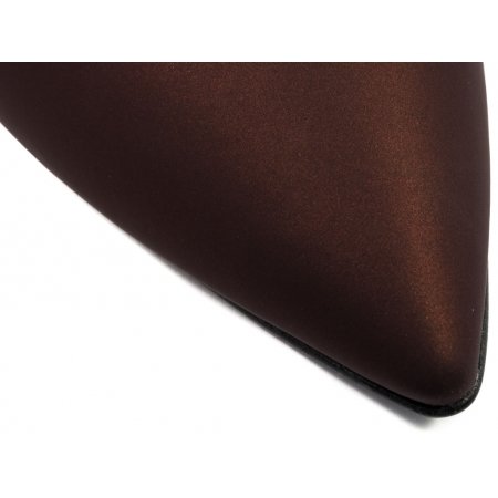 Czółenka Arturo Vicci 4700 Bordo Satyna 633 - bordowe lico